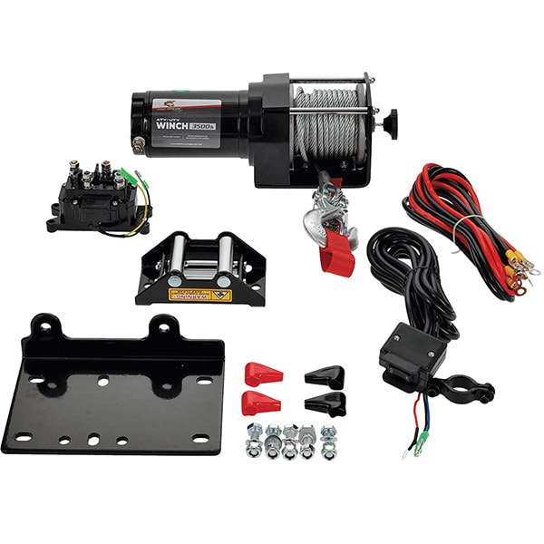 ALL BALLS 3500LB 2-BOLT WINCH (33-01600)